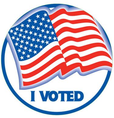 I Voted Stickers