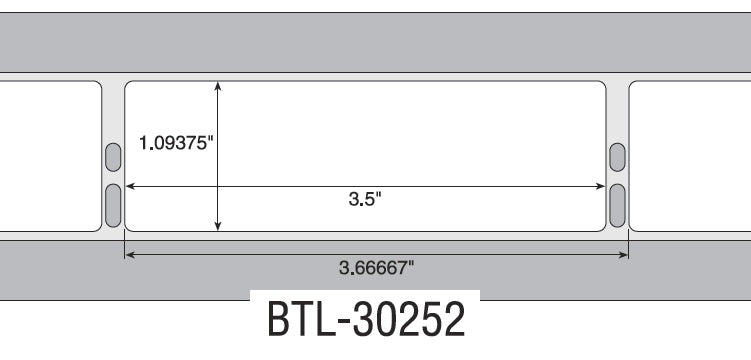 Dymo LW Address Labels 1 1/8" x 3 1/2" Yellow