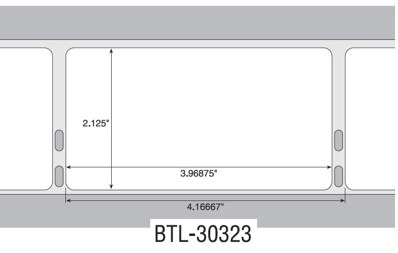 Dymo LW Shipping Labels 2 1/8" x 4" White