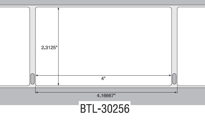 Dymo LW Shipping Labels 2 5/16" x 4" White