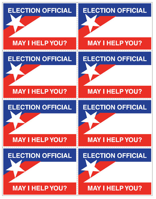 Election Nametag Non-PS