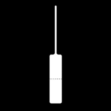 Jewelry Label - Rattail Design 3.5
