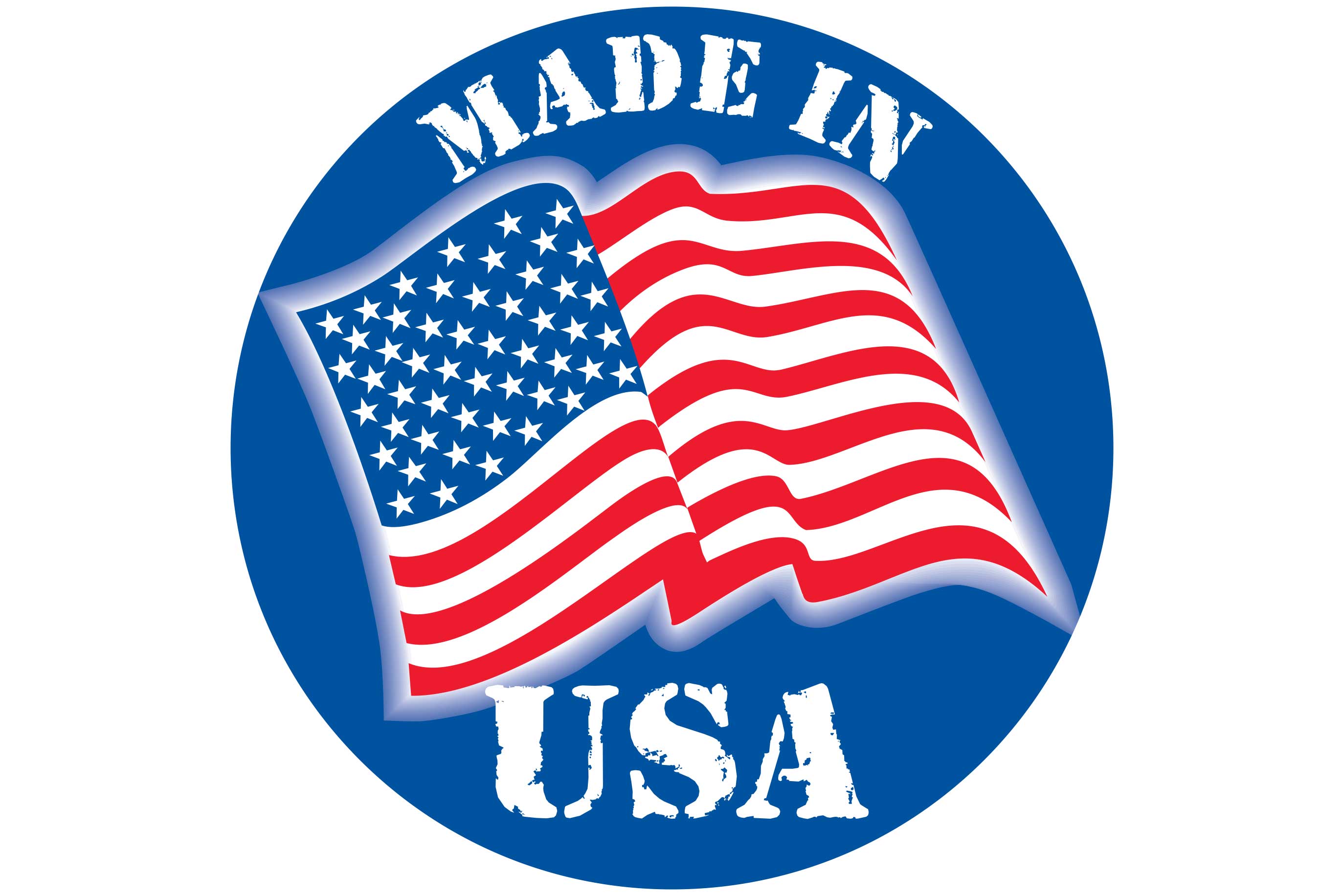 Made In USA Stickers